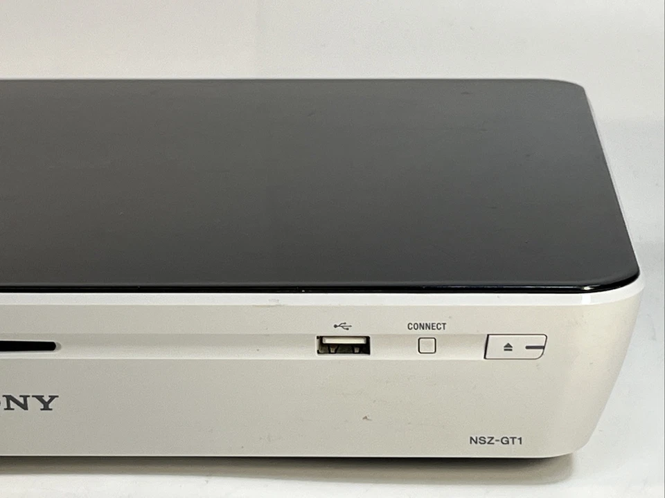 Reproductor de DVD Blu-ray Sony NSZ-GT1 Internet Google TV con control remoto y cable de aire acondicionado probado Foto 2 de 4