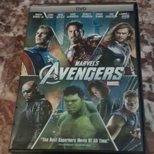 Marvel Studios The Avengers Widescreen DVD, Downey Jr., Evans, Johansson, Action