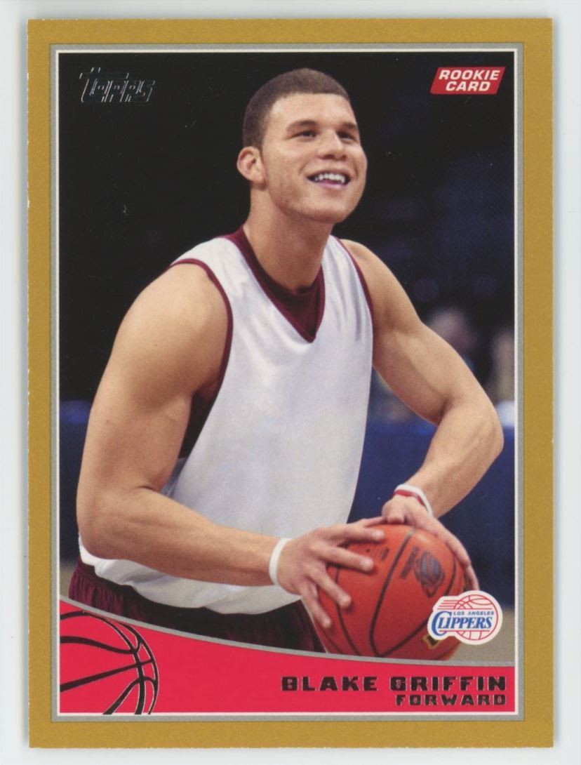 2009-10 Topps GOLD Blake Griffin Rookie /2009 Clippers #316 A1