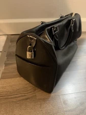 Louis Vuitton Speedy 30 in Black Epi Leather with Lock & Original Receipt - 2011