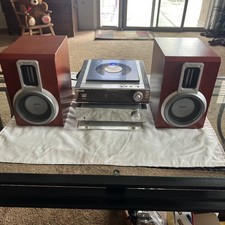 Philips MCD702 Micro Theatre DVD/Tuner/Power Amplifier with Speakers-Works