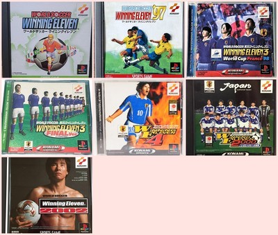 WINNING ELEVEN 97,3, Final Ver, World Cup France 98, 4 2000 2002 7Game PS1 set