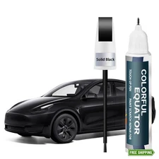 Pearl White Tesla Touch Up Paint Pen | 0.4 fl oz Scratch Repair