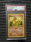 1999 Pokémon Charmander Game PSA 9, 46/102, 1st Edition