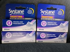 4 SYSTANE NIGHTTIME Severe Dry Eye Relief Ointment 3.5g  Exp 2028