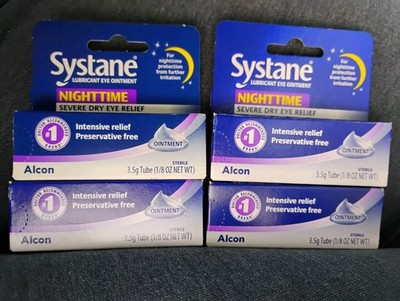 8x systane nighttime lubricant eye ointment 35g 18 oz each (204775142684), 8x systane nighttime lubricant eye ointment 35g 18 oz each (204775142684),