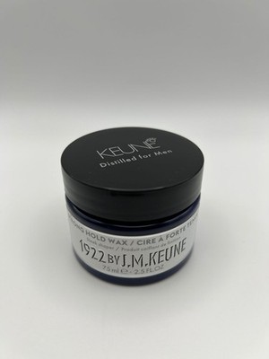 Keune 1922 Distilled For Men Strong Hold Wax Sleek Shaper 75ml