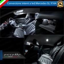 KIT FULL LED INTERNI MERCEDES GL X164 CONVERSIONE COMPLETA 6000K NO AVARIA LUCI