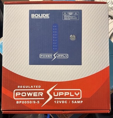 Bolide BP0050 / 9-5 12VDC Regulated Power Supply for Security System