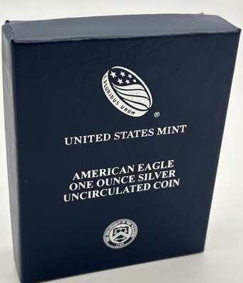 #ad #ad 2020 W Uncirculated Silver American Eagle w COA amp; OGP $95.99