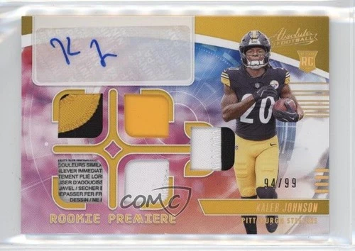 2025 Panini Absolute Kaleb Johnson Base (RAW)