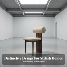 Rectangular Wood Slab Table Space Saving Dining Furniture Sturdy Construction