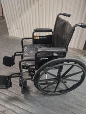 Dynarex DynaRide S2 18  Wheelchair, Detachable Desk Arm & Elevating Legrest