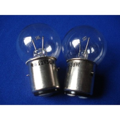 1pc xiang yang 12V50W BA20D Microscope lamp bulb halogen light
