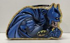 Comic Book Batman Dc Comics Blue, Black, Red, Yellow Tin/Metal Lunchbox — photo 1