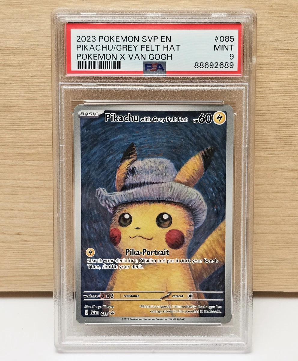 Preços baixos em Pikachu with Grey Felt Hat 085 Sv: Scarlet