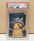 Pokémon TCG Pikachu With Grey Felt Hat 085 SVP Promo Full Art PSA 9 Mint 2023