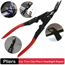 Trim Clip Removal Plier Car Tool Van Door Panel Headlight Upholstery Repair Tool