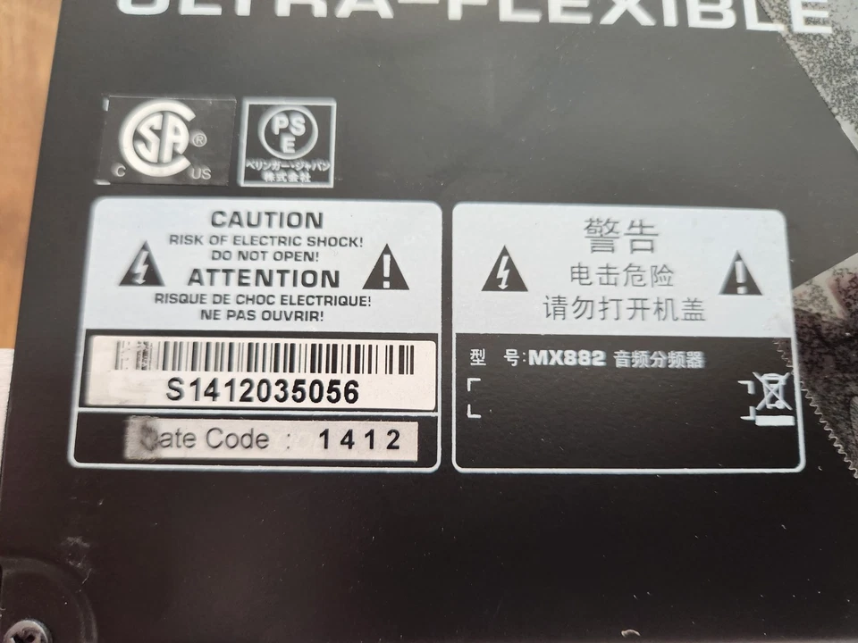 Behringer Ultralink Pro MX882 Microphone Mixer Splitter Works Ultra-flexible - Image 4 of 4