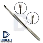 V-Shaped Cuticle Pusher Dead Skin Remover Nail Art Care Knife Manicure Pedicure
