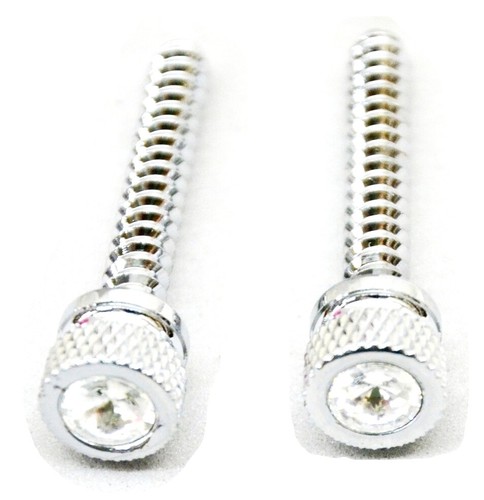 Dash Screws for Freightliner Clear Jewel Chrome 1 1/2" Tall UP#24053 Set of 6 - 第 1/8 張圖片
