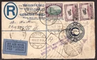 South West Afrika SWA, 1932 registered envelope with very good franking  -CM29