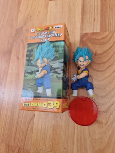 FIGURA BANPRESTO JAPÓN DRAGON BALL SUPER VOL.7 WCF VEGETO AZUL DB 039 39