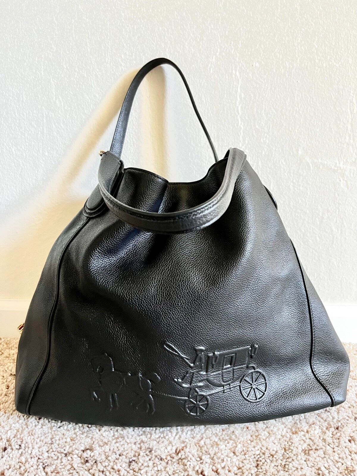 美品】COACH馬車柄Embossed Horse Carriage Edie | gvapadel.ch