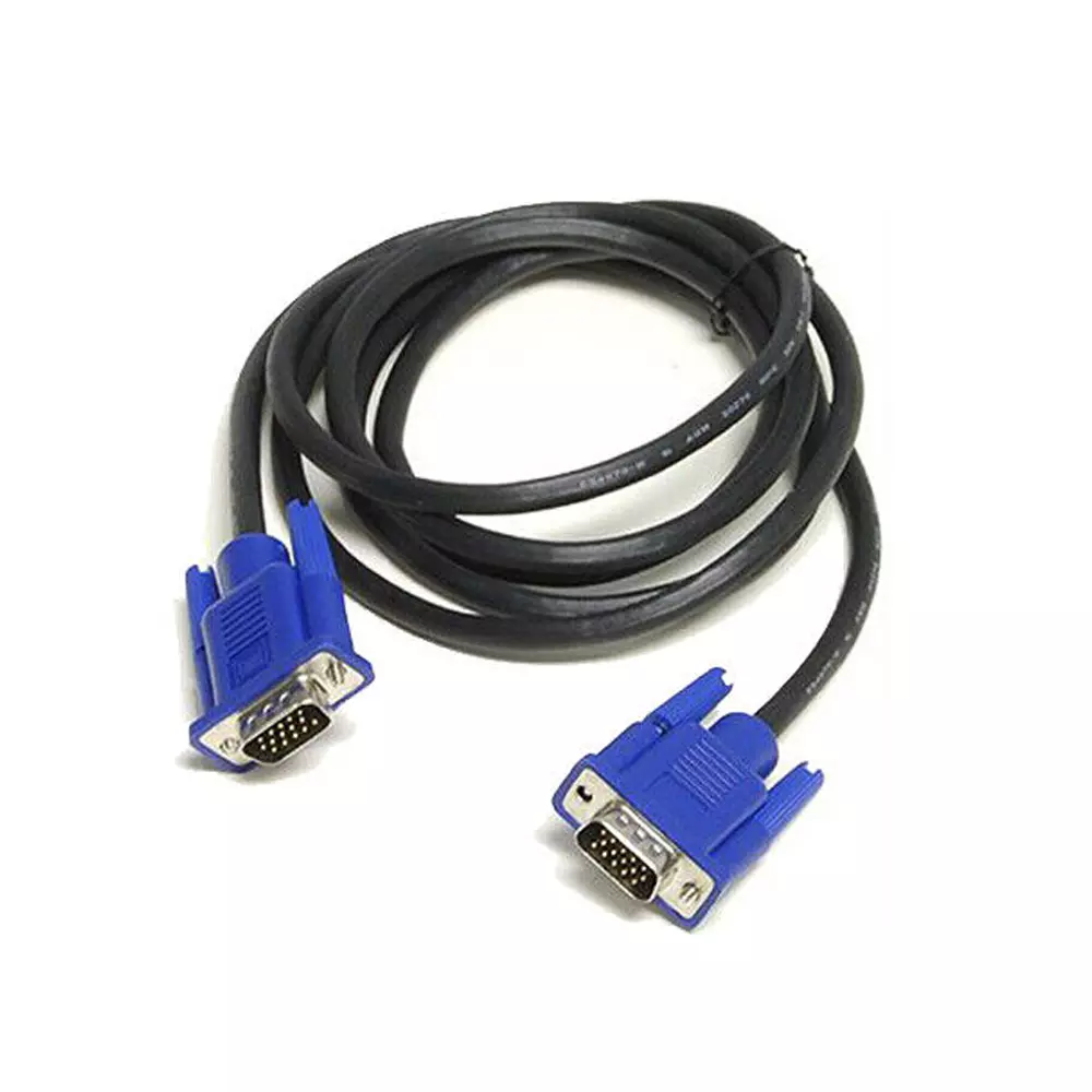 1.5M 15 PIN VGA TO VGA Cable For LED LCD TV Monitor PC projector USB DOCK  HDTV