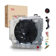 4 Row Core Aluminum Radiator for 1987-2006 Je...