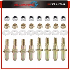 2X Car Door Hinge Pins Bushing Kit Fits for Chevy Silverado GMC Sierra Truck SUV