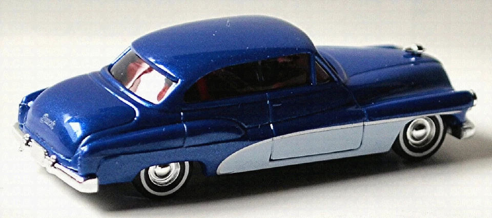 Buick '50 Deluxe Super! Serie 50 Berlina 1953-58 Rblau + Bianco 1:87 Busch 44720 - Immagine 4 di 4