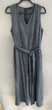 Vince Camuto Sleeveless Wide Leg Jumpsuit SZ L