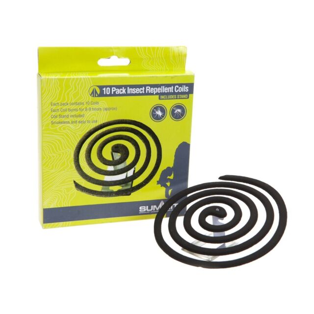 Summit insect repellent coils. 10 Pack