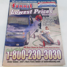 Summit Racing Equipment 2001 Catalog Parts Accessories Reference