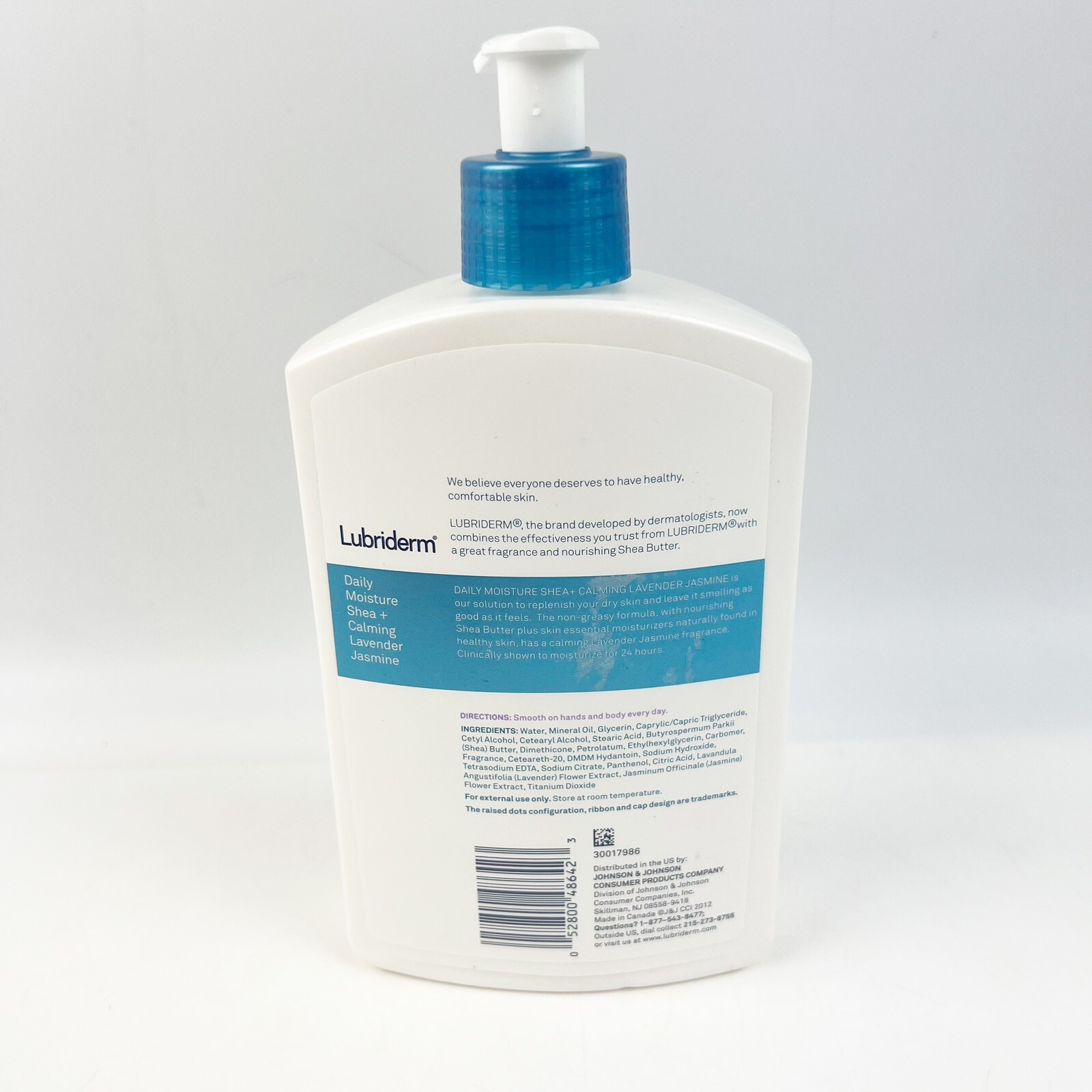 NEW Lubriderm Shea and Calming Lavender Jasmine Lotion 16 oz