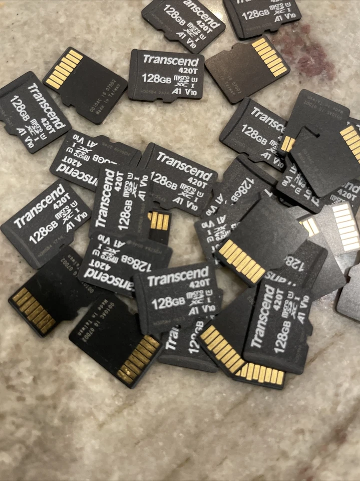 TRANSCEND 420T MICRO SD 128GB A1 V10 XC1 BRAND NEW OUT OF PACKAGE 34 AVAILABLE - Image 2 of 2