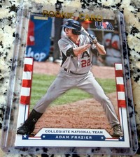 ADAM FRAZIER 2012 USA Baseball 1st TRUE Rookie Card RC Kansas City Royals🔥🔥🔥$