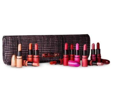 MAC Taste Of Stardom Mini Lipstick Kit 12 pcs Set New In Box