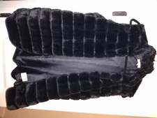 Easel Faux Fur Small black Vest