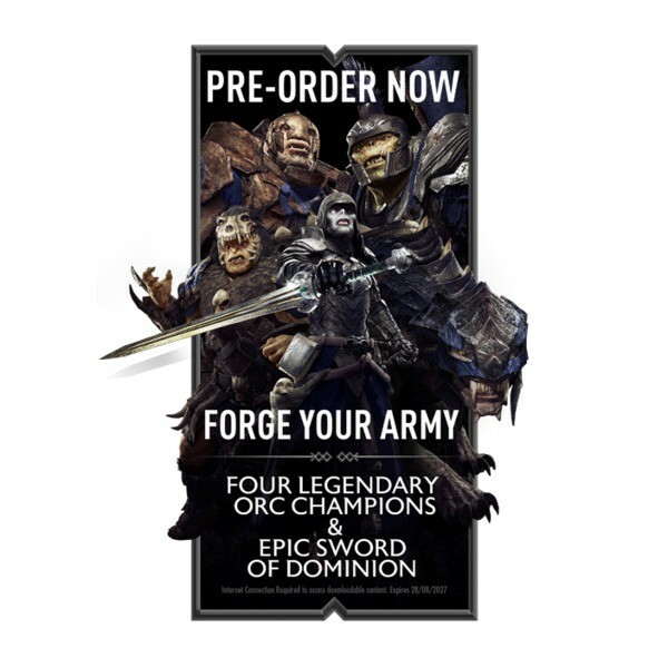 Shadow of War - Forge Your Army PS4 European digital code DLC