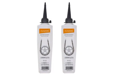 PROPHETE 2er Set Fahrrad Kettenfett Pflege Wartung mit Haftzusatz Korrosionsschutz