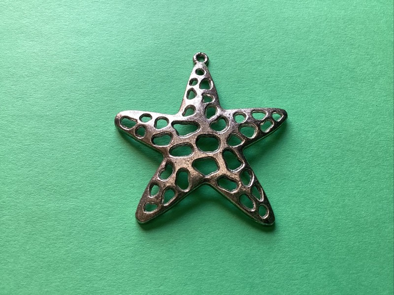 Metal Star Pendent Craft/ Jewelry Making