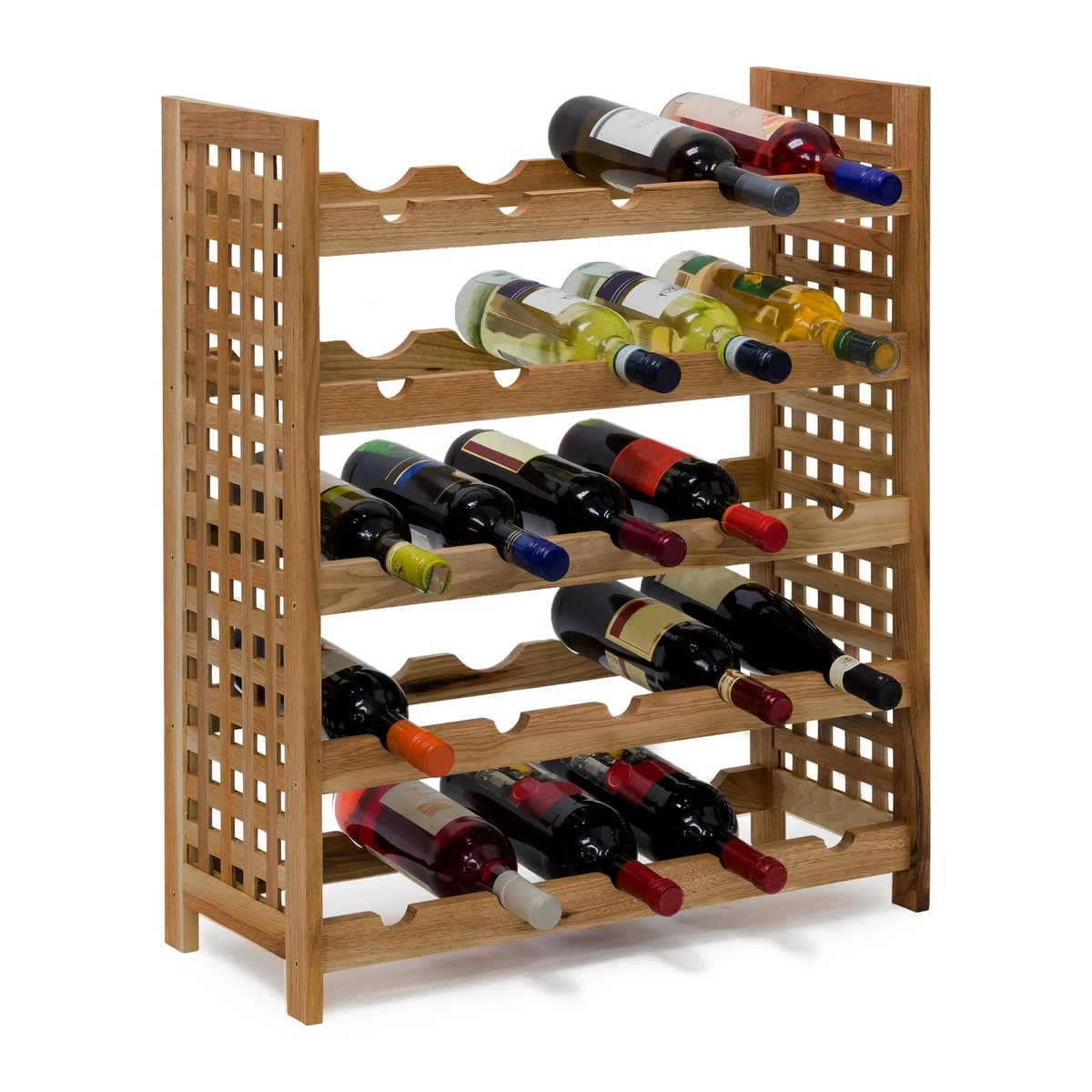 Puricon Flaschenregal Set – 2er Set, Stapelbar, Für Bis Zu 6 Flaschen (350-1000 Ml), Aus Kunststoff, Für Wein, Wasser, Sekt, Kinderflaschen – Platzsparend & Praktisch Weinregal Kunststoff