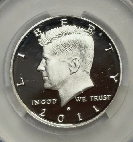 Photo of a 2011-S Kennedy Half Dollar Proof from an eBay listing that sold on Jul 22, 2026