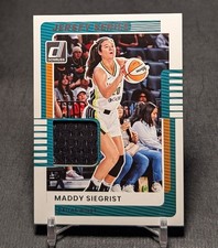 Maddy Siegrist Jersey Series Patch Relic 2025 Donruss WNBA Card #1 Dallas Wings
