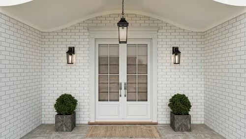 Buckley 1-Light Outdoor Wall Mount in Matte Black - Picture 6 of 7