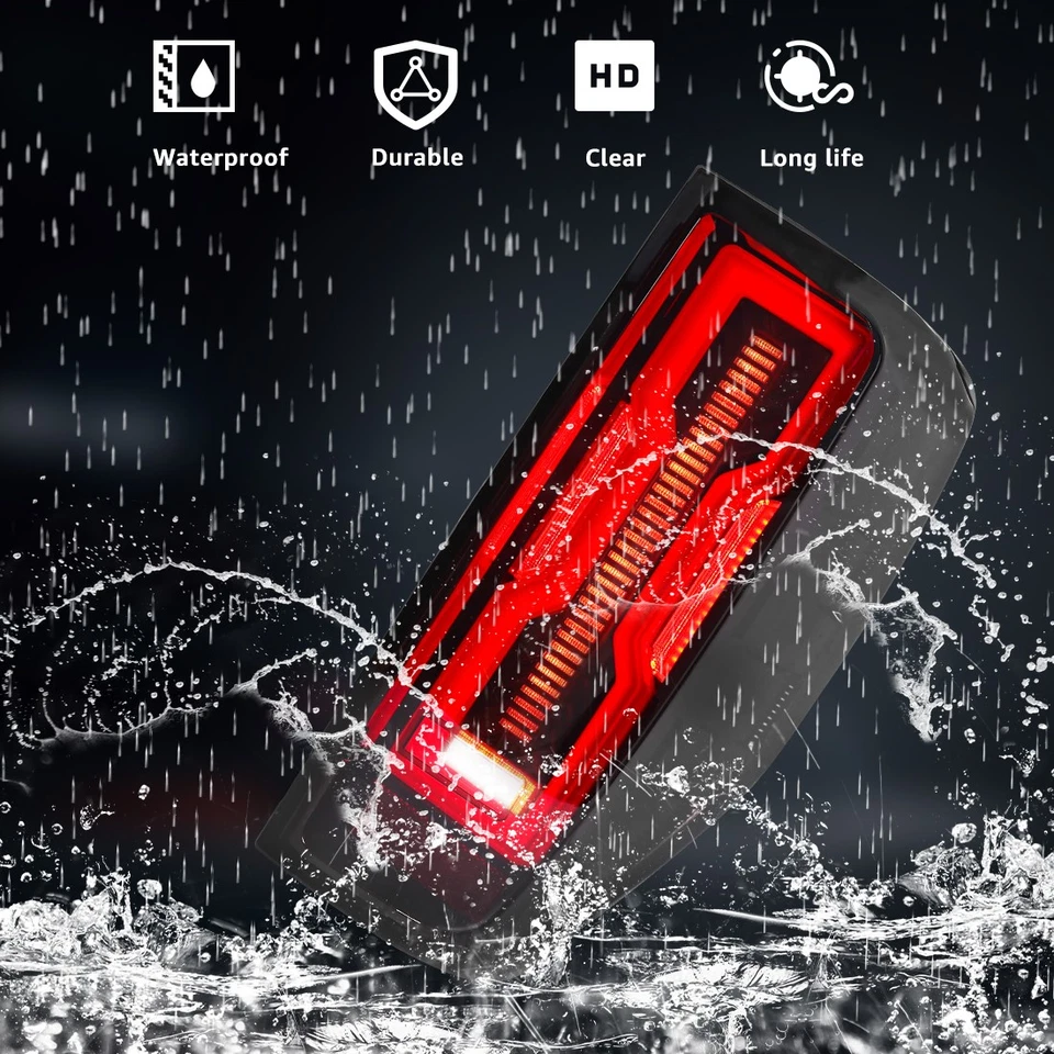 Дымчатая линза полностью светодиодный тормозной задний фонарь подходит для Ford Ranger XLT XL 2012-2018 LH RH - Изображение 4 из 4