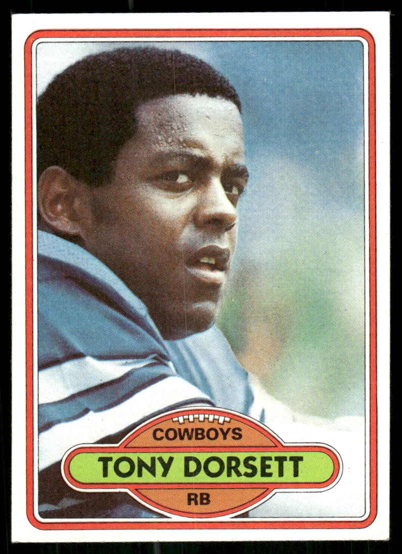 1980 Topps #330 Tony Dorsett