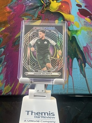 2025-26 Panini Obsidian Davide Calabria Orbital /169 Panathinaikos